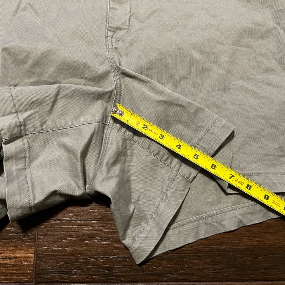 Lane Bryant Women’s Shorts Stretch Waist Comfort Band 24 Sage Green NWOT - Picture 10 of 11